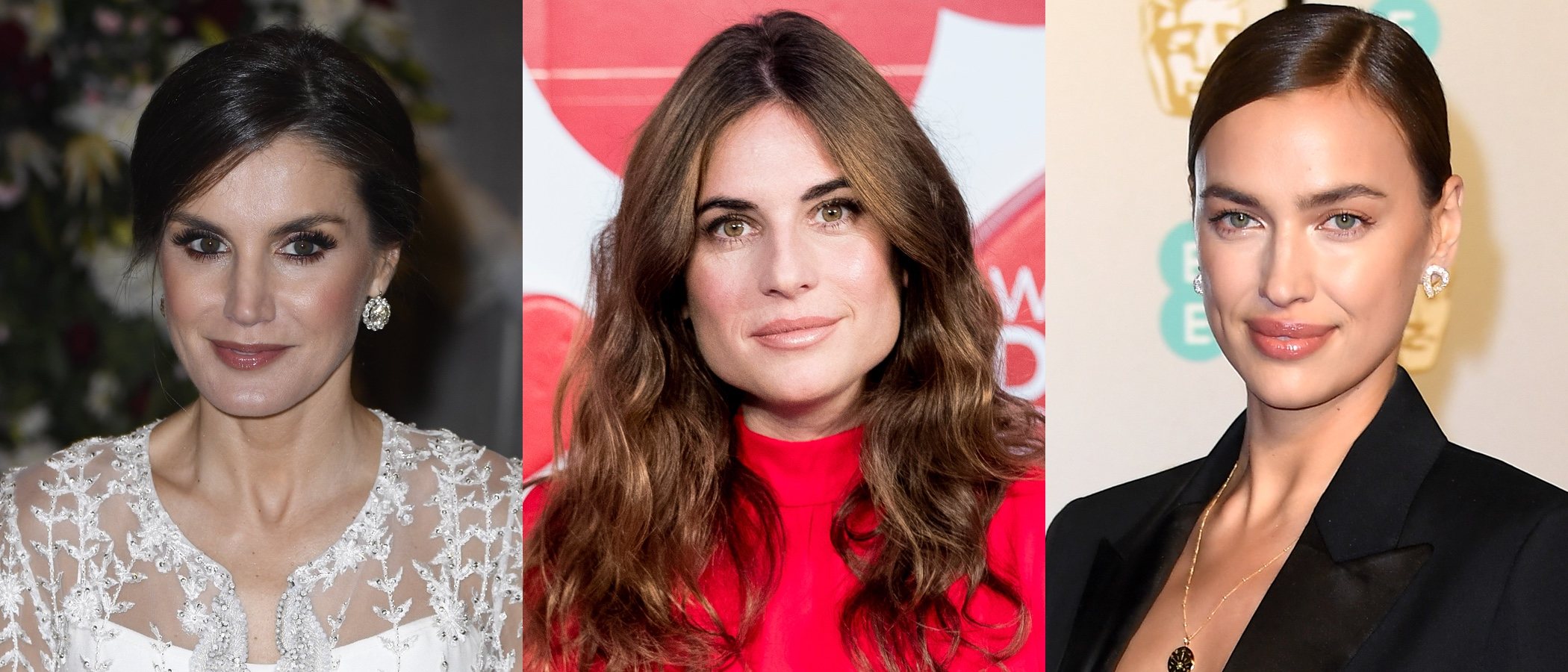 La Reina Letizia, Lourdes Montes e Irina Shayk, las celebrities que más brillan por sus beauty looks